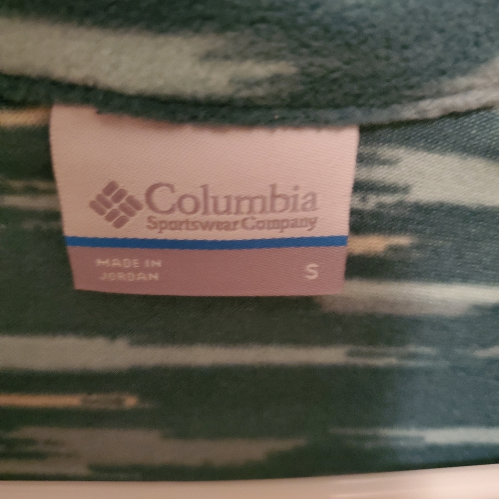 Columbia Fleece Quarter zip fleece Small - Picture 5 of 6